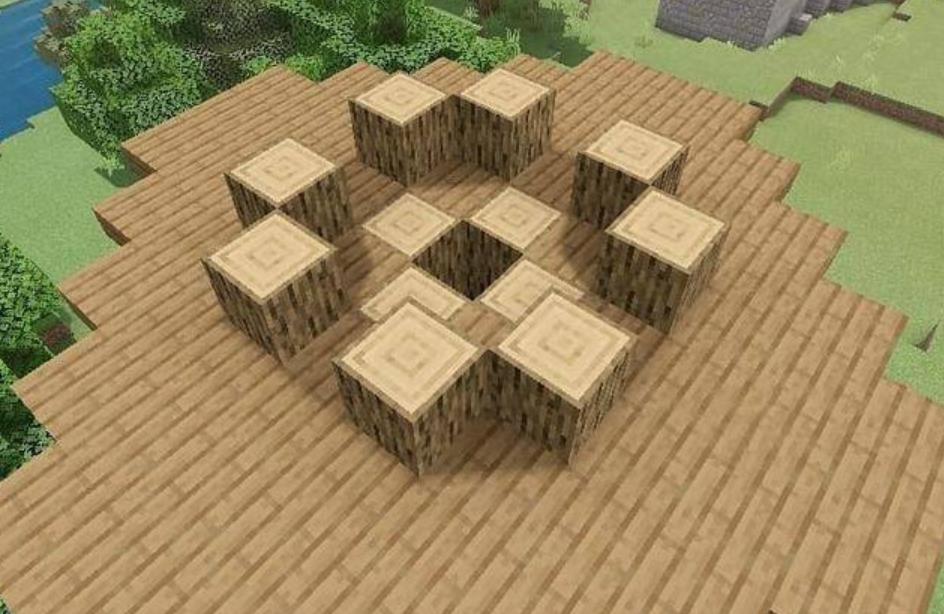 我的世界大形天空树屋怎么建
