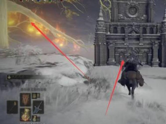 艾尔登法环雪山英雄墓地怎么开门