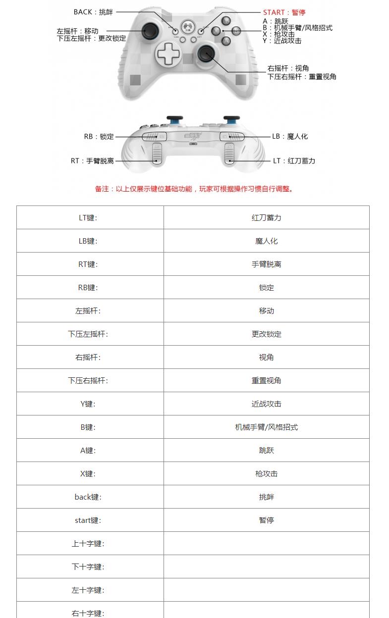 鬼泣5但丁手柄怎么设置