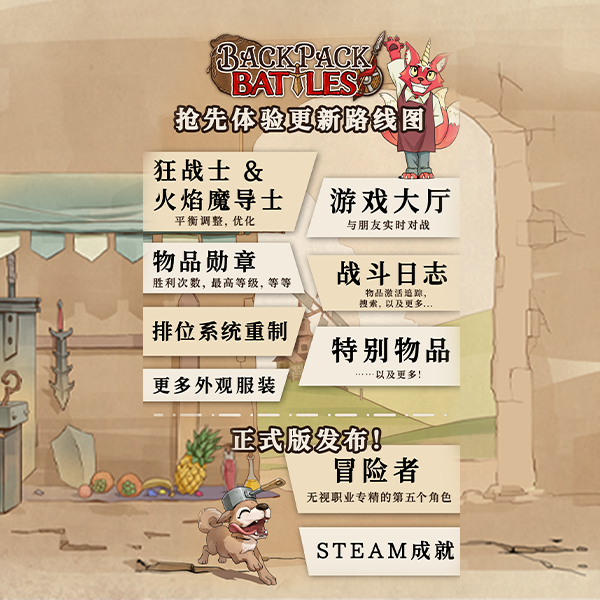 《背包乱斗》Steam好评如潮